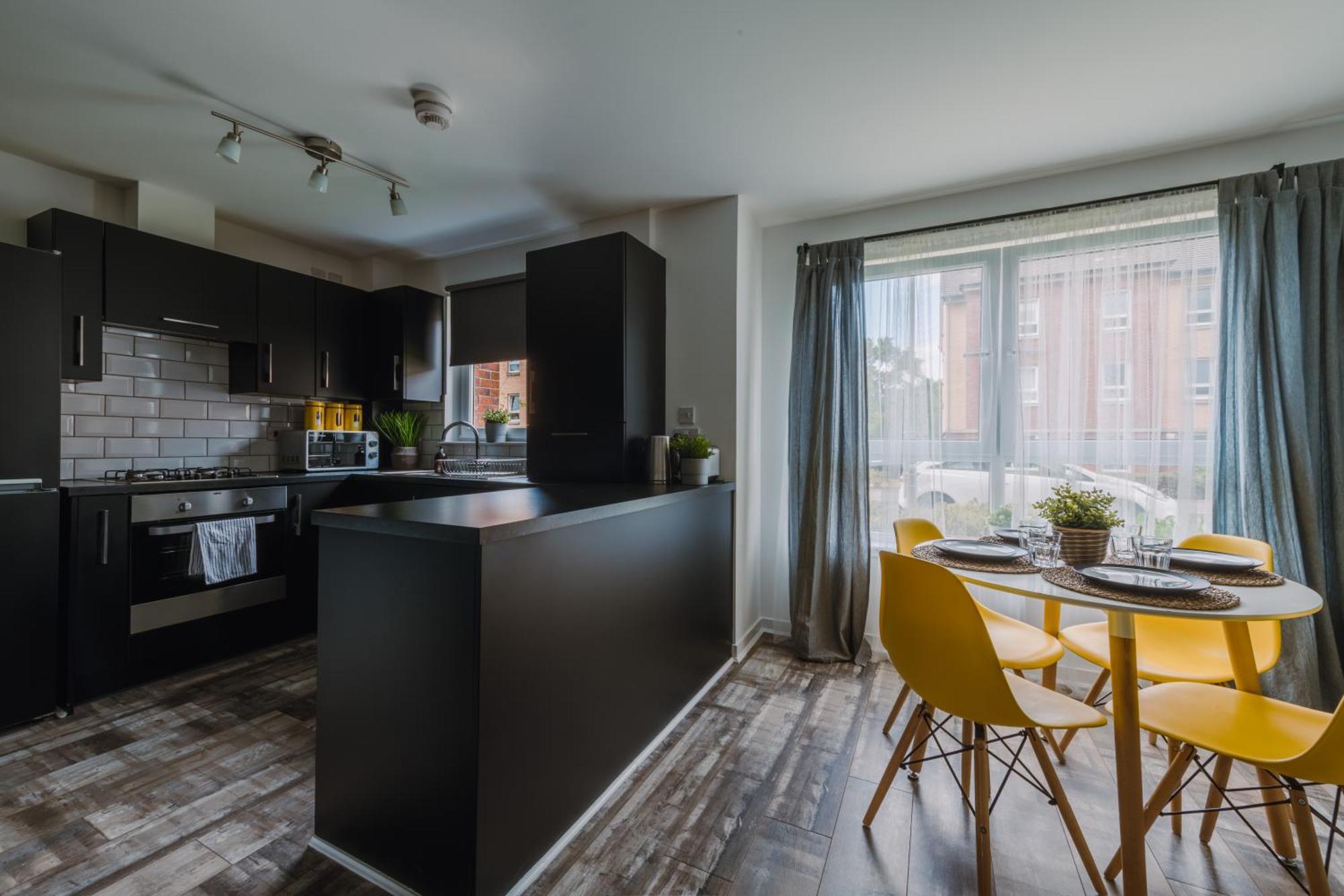 SleepWell Apartments Glasgow Buitenkant foto