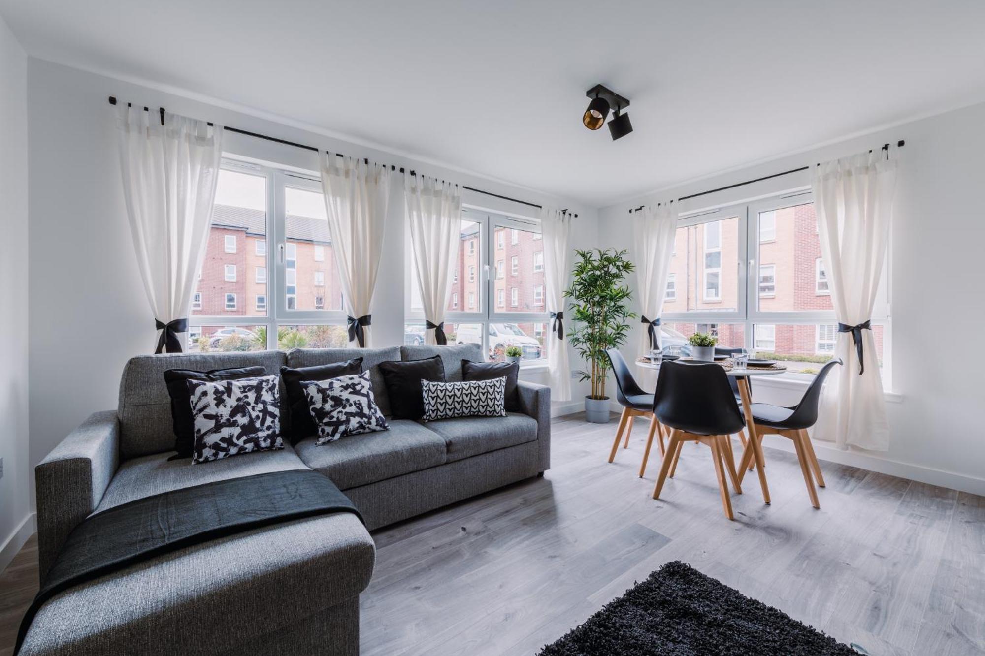 SleepWell Apartments Glasgow Buitenkant foto